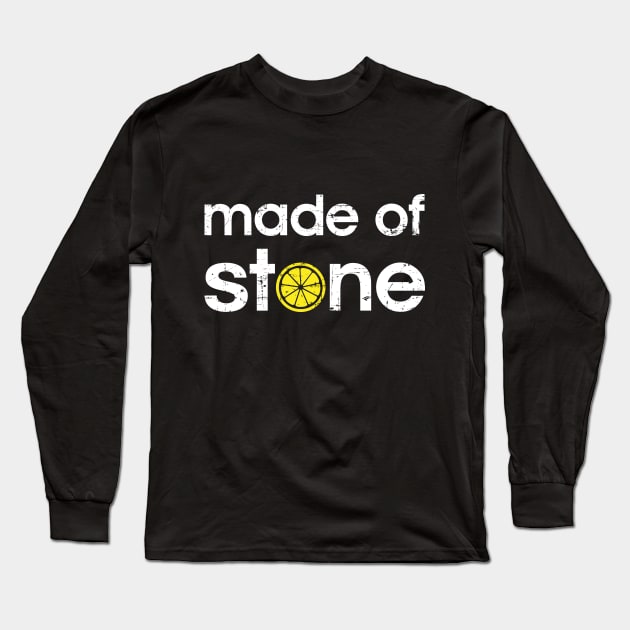 The Stone Roses Made Of Stone Indie Manchester Integrated Lemon Long Sleeve T-Shirt by buttercreative